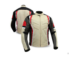 Motorbike Classic Cordura Biker Jacket For Men