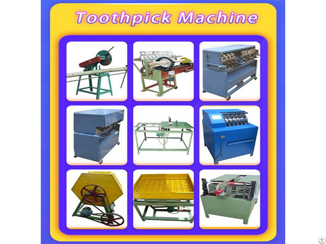 Toothpick Mincing Machine