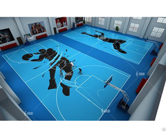 Customized Pvc Sports Flooring