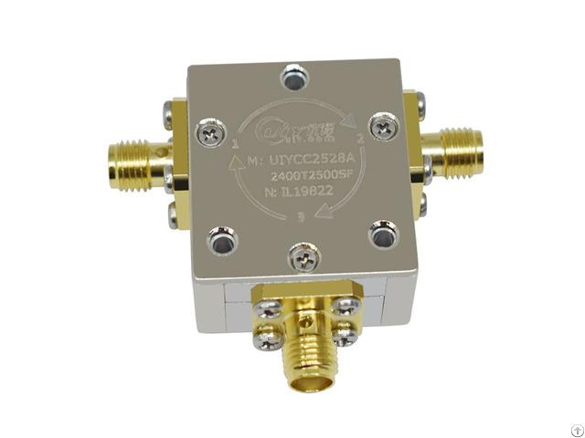 S Band Rf Coaxial Circulator For Satcom And Radar System