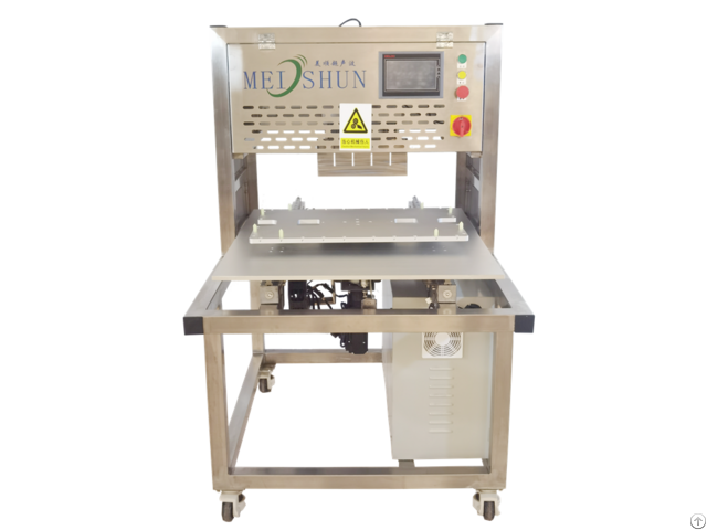 Ultrasonic Automatic Slicing Machine To Cut Bouncy Prown Cracker Steamed Dough