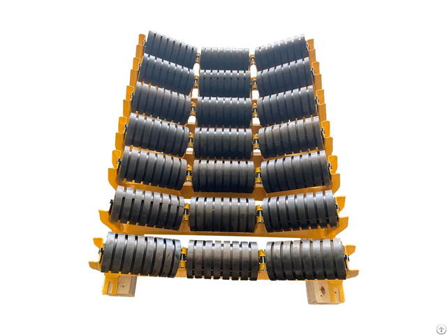 Din Ss 400 Belt Conveyor Impact Rollers For Chemical