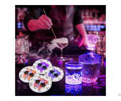 Decoration Sticker Led Light Drink Coasters