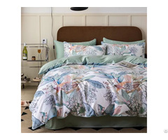 Quality Cotton Sateen Print Quilt Cover Set