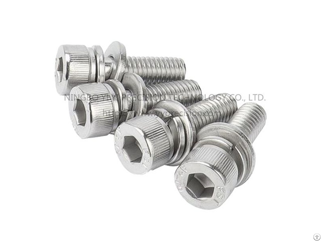 Stainless Steel Screws Hexagonal Washer Head Screw Fasteners