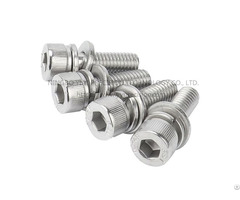 Stainless Steel Screws Hexagonal Washer Head Screw Fasteners