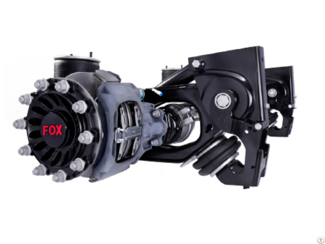 Semi Trailer Intra Disc Brake Axle With Air Suspension