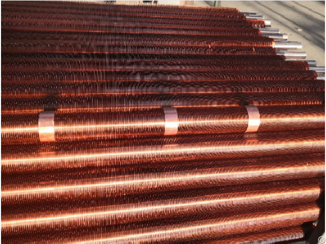 Phosphorus Brazed Copper Finned Tube