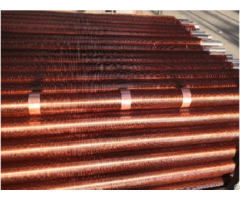 Phosphorus Brazed Copper Finned Tube