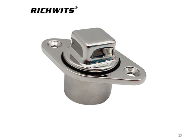 Marine Boat Deck Hardware Stainless Steel 316 Yacht Accessories Diamond Gar Board Drain Plug