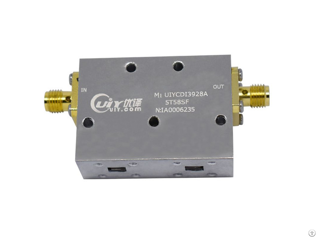 High Isolation 40db Sma Female Rf Dual Junction Drop In Isolators