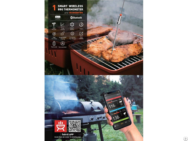 Smart Wireless Iot Grill Bbq