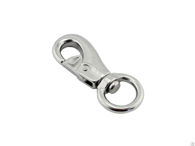 Rigging Hardware Metal Carabiner Swivel Eye Bolt Snap Hook For Dog Leash