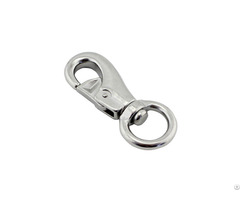 Rigging Hardware Metal Carabiner Swivel Eye Bolt Snap Hook For Dog Leash