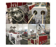 Pvc Double Four Pipe Production Line