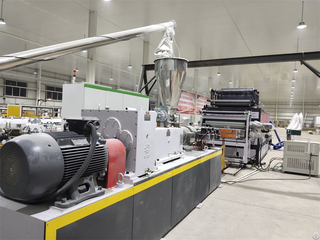 Plastic Roof Tile Making Machine