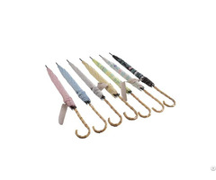 Cost Effectivepongee With Uv Coated Straight Umbrella