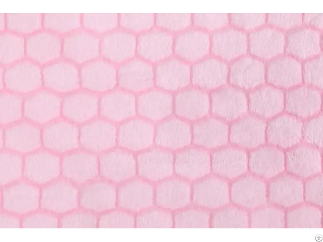Soft Velvet Double Side Embossed 100% Polyester Flannel Fleece