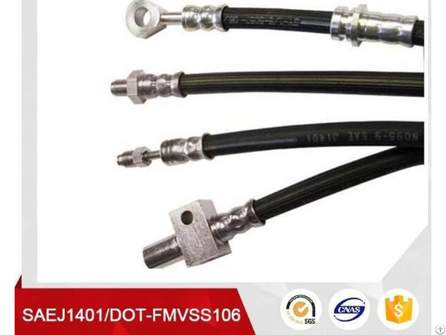 Sae J157 Dot Dn R1 R2 Hydraulic Brake Rubber Hose 3 2mm X 7 5mm 1 8