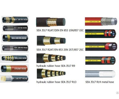 En853 1st Germany Standard Steel Wire Braid Hydraulic Fuel Oil Air Hose