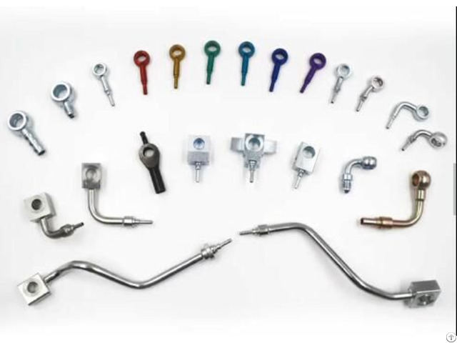 Hydraulic Brake Hose Fitting Male Female Banjo Adaptors Nuts Bolt Clip