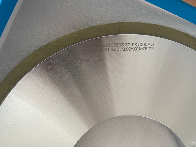 Vitrified Bond Diamond Grinding Wheels For Hvof Carbide Coating