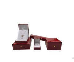 Crocodile Leather Pu Classic Jewelry Box