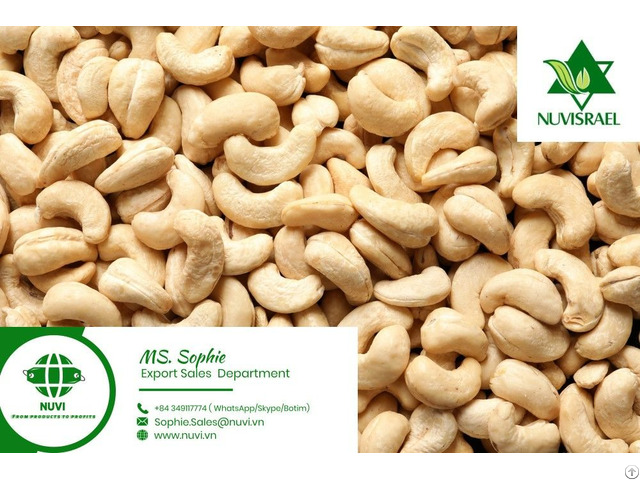 White Whole Cashew Nuts All Grades From Vietnam