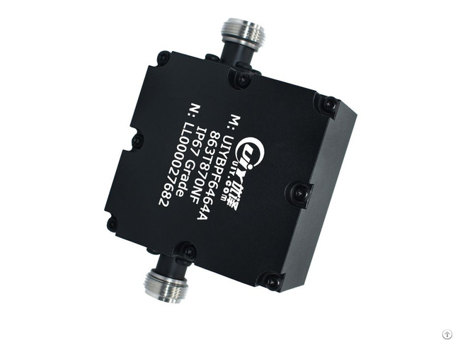 Rf Band Pass Filter Ip67 Waterproof 868mhz