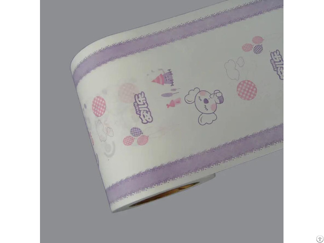 Nonwoven Laminated Pe Film Diaper Backsheet