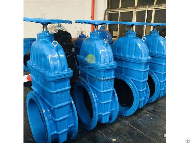 Dn600 Ductile Iron Bs Din F4 Soft Seal Gate Valve