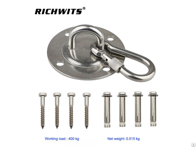 Stainless Steel Round Ceiling Hook For Fan Boxing