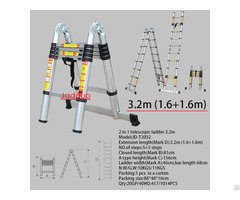 Telescopic Ladder 2 In 1