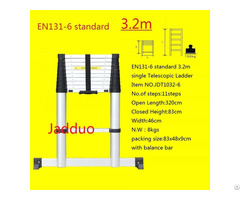 En131 6 Standard Single Telescopic Ladder