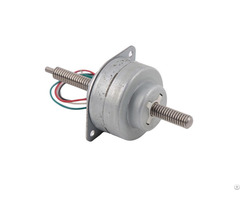 Permanent Magnet Linear Stepper Motor 36mm 2 Phase Custom Through Shaft