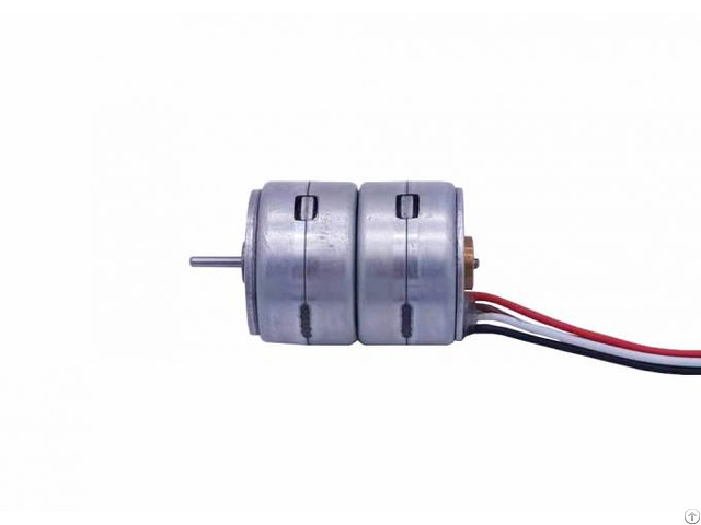 Double Stack 4 Wire 15mm Stepper Motor 5v 2 Phase 18° Step Angle