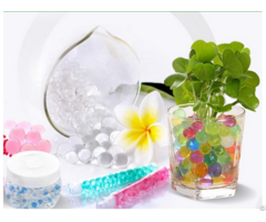 China Polymer Water Beads For Decoration And Planting Demi