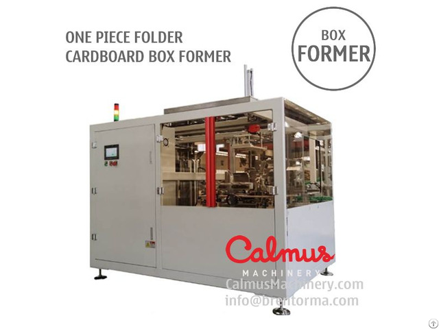 One Piece Folder Cardboard Box Forming Machine