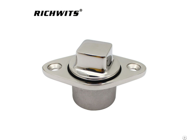 Marine Deck Hardware Stainless Steel 316 Yacht Accessories Diamond Boat Gar Board Drain Plug