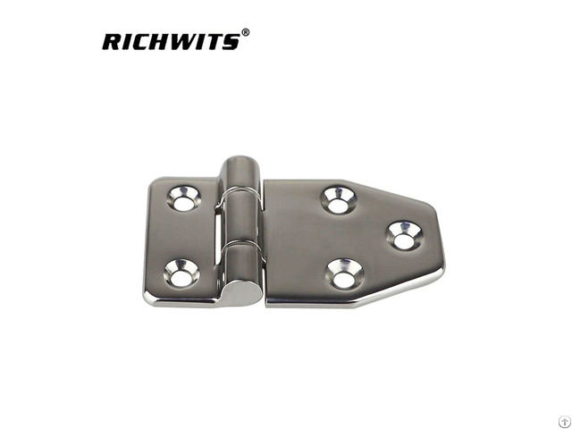 High Polished Industrial Hardware Cabinet Door Hinge Precision Casting Stainless Steel  Hinges