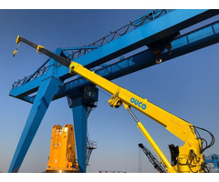 Small Telescope Boom Crane For Sale