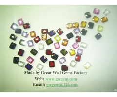 10x12mm Cubic Zirconia Cz Rectangle Faceted Cut