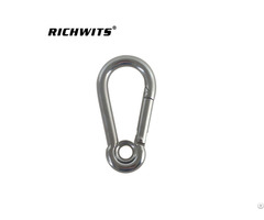 Stainless Steel Carabiner With Outlet