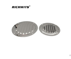 Polish Round Louvered Air Vent Cover For Marine Boat Hardware