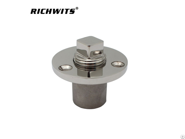 Marine Stainless Steel Round Stern Wire Block Cabin Embolization Plug Drain