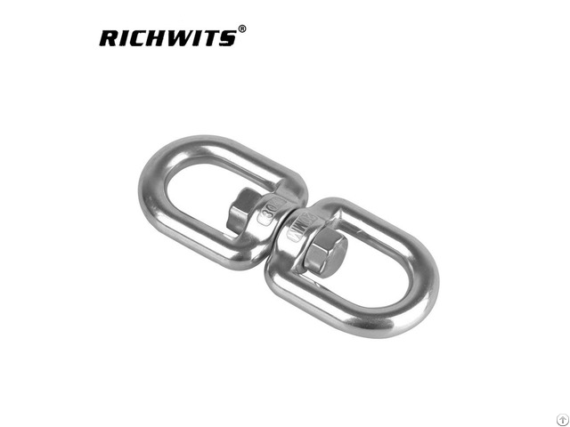 Wire Rope Cable Fittings Stainless Steel Lifting Eye Swivel