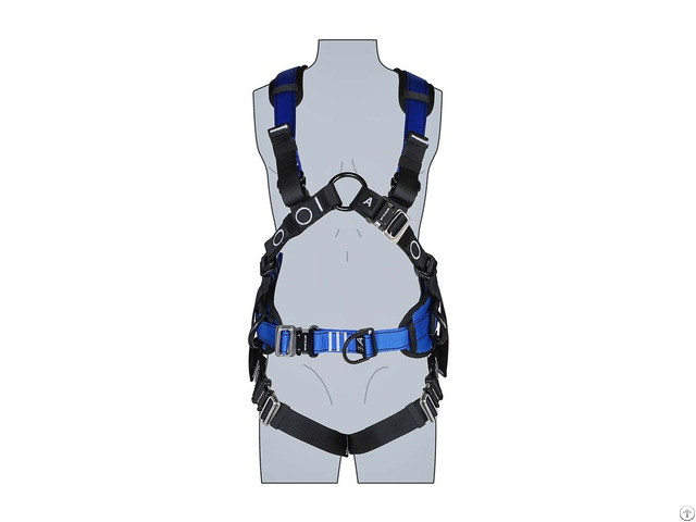 Full Body Five Point Rescue Climbing Evacuation Harness