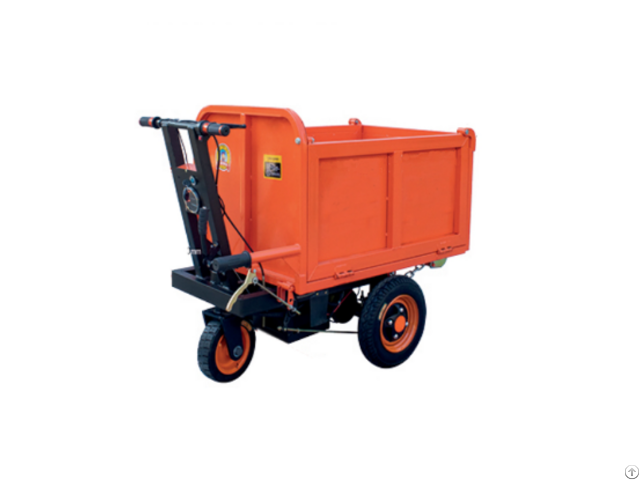 New Type Hand Push Electric Concrete Transport Tricycle With Three Doors