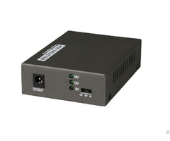 Ps1218tg Gigabit Poe Splitter Standard Ieee802 3at With Three Adjustable Voltages Of 5 12 18v