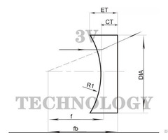 Plano Concave Lens Customized